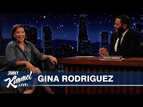 Gina Rodriguez on Her Baby Boy Being a Prodigy, Working with Shaq & Her Husband’s ONE Blue Suit
