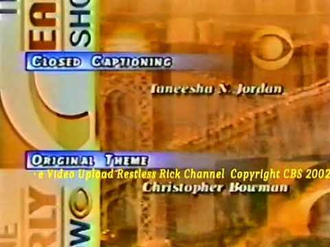 The Early Show Closing Credits, theme music used 1999-2002 for show opening & closing)