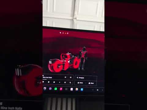 Tron mode in the Cybertruck is awesome!!