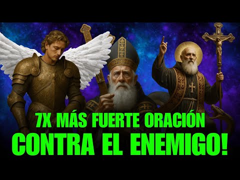 SAN BENITO, SAN MIGUEL Y SAN CIPRIANO! - HARÁN QUE TUS ENEMIGOS CAIGAN POR SU PROPIO MAL