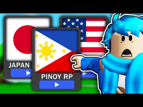 ROBLOX GAMES from DIFFERENT COUNTRIES