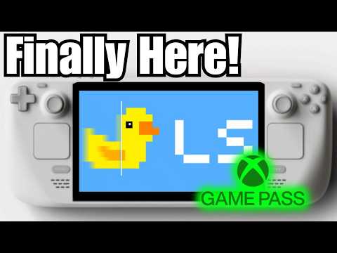 Valve should PAY these People - Lossless Scaling Frame Gen and Game Pass SteamOS Install Guide