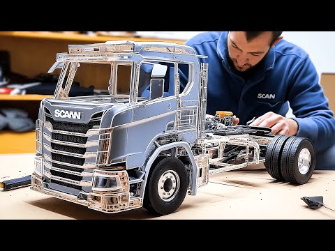 Building $1,000 RC Scania With Real Mechanisms: Step-by-Step Guide by @RCPlayGround