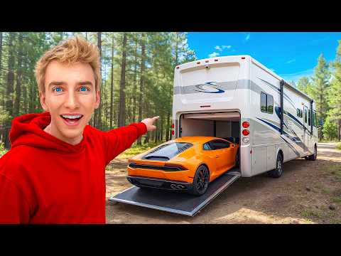 Moving Into A Luxury SUPERCAR RV!!