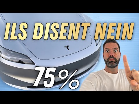 Les Allemands boycottent Tesla 🇩🇪 Pourquoi 75% n’en veulent plus ‼️