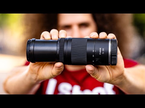 Is Canon’s CHEAPEST Zoom Lens ANY GOOD??? Canon RF 75-300 REVIEW