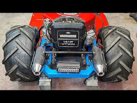 Insane DIY RC Mower – 14HP Monster Machine Build! (Part 1/2)