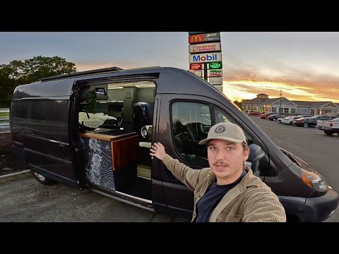 Vanlife on the East Coast | Living At Gas Stations