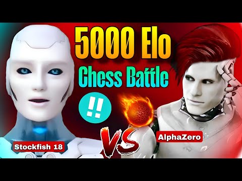 Stockfish (ELO 5000) vs Alphazero ((ELO 5000) | Chess Analysis | Chess Traps, Tactics and Strategies
