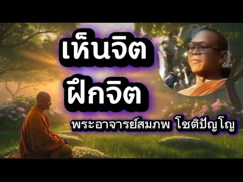 วิธีฝึกจิตเห็นจิต พระอาจารย์สมภพ โชติปัญโญ(ไม่มีโฆษณาแทรก)
