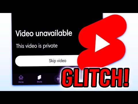 I Saw a PRIVATE YouTube Short? (glitch)