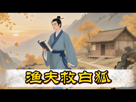 民间故事：渔夫救白狐，夫妻俩双双失忆，道士好心道真相      #民间故事   #民间传奇   #故事分享