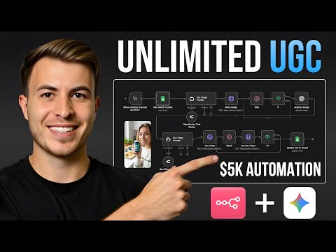 Create Unlimited UGC Ads with AI (n8n + Veo Automation)