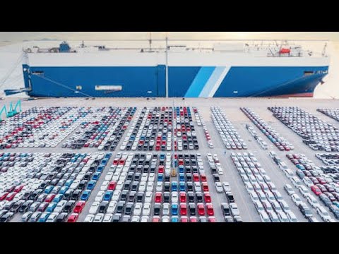 The Biggest RoRo car carrier ship