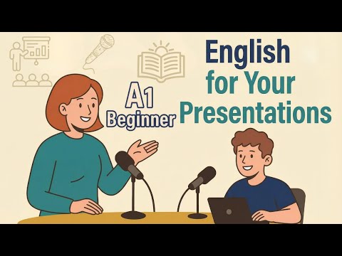 How to Give a Presentation in English (A1 - B1 Level)