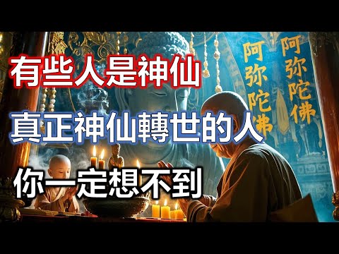 有些人是神仙而不自知，真正神仙轉世的人，身上會有這種特徵！遇到千萬不能傷害#佛學#智慧#因果