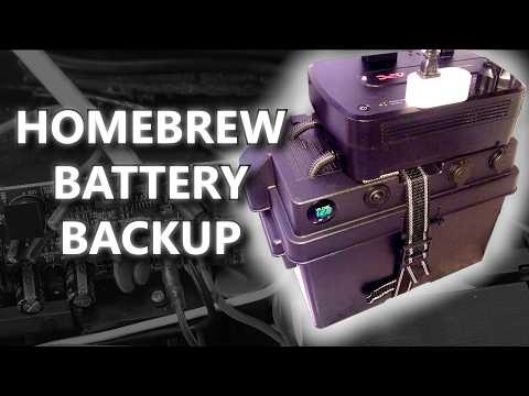 Modifying broken UPS for long endurance BACKUP POWER!