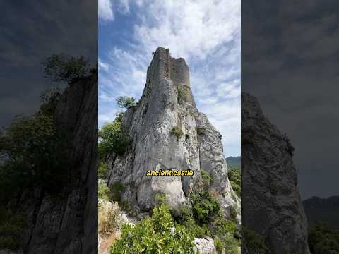 Exploring an ancient castle I found while hiking #castle #hiking #exploring #ancientruins