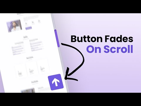 Elementor "Scroll To Top" reveals while Scrolling Down!!!