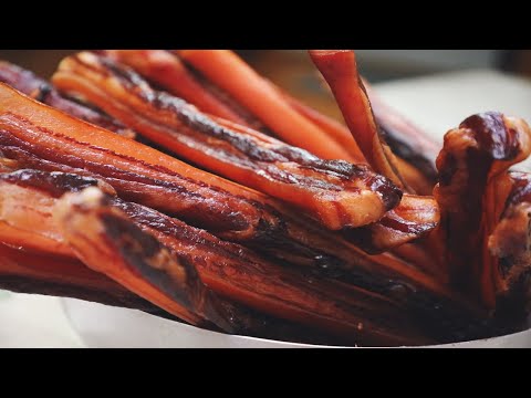 自家製臘肉 Homemade Chinese Cured Meat Dried Bacon | Bacon séché chinois fait maison