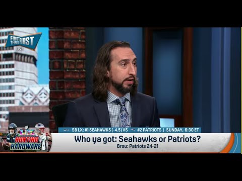 FIRST THINGS FIRST | Nick Wright CONFIDENT Seattle Seahawks Will EASILY WIN The Super Bowl | NFL