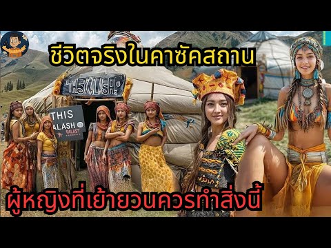 นี่คือชีวิตจริงในคาซัคสถาน ประเทศที่เป็นเอกลักษณ์ที่สุด ซึ่งมีสาวนักเดินทางที่เซ็กซี่