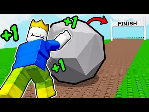 Every Second +1 Strength to push Roblox ROCK...