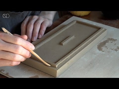 판작으로 만드는 도자기 사각접시 : Making a ceramic rectangle tray [ONDO STUDIO]
