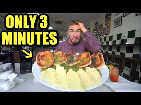 OVER 1,000 PEOPLE FAILED The QUICKEST Food Challenge in London! Flo's Pie Challenge