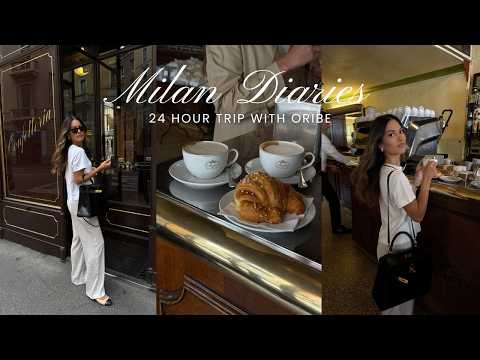 Milan in 24 Hours: Chatty GRWM, Curls with a Straightener, Oribe Event, Marchesi 1824, Il Salumaio!