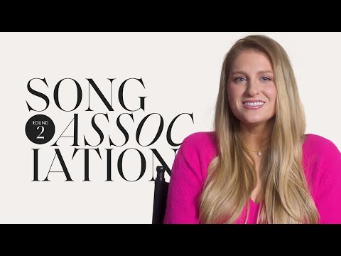 Meghan Trainor Sings 'Takin' It Back', Coldplay, & Hilary Duff in ROUND 2 of Song Association | ELLE