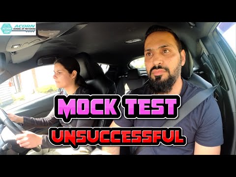 Mock test unsuccessful I Forward planning I Driving skills I Yellow box junction I lane discipline