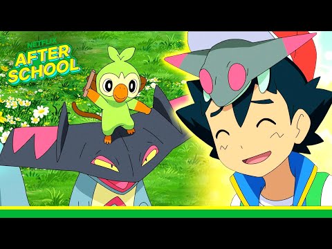 Pokémon in the WILD! 🌱 Pokémon Ultimate Journeys | Netflix Family