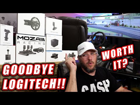 Goodbye Logitech: Built My Dream MOZA Sim Rig (NOT SPONSORED)