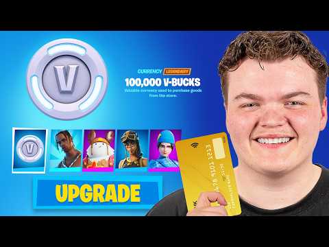 I Upgraded The Cutest Kids Fortnite Account (MOVIE)