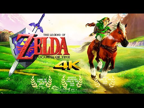 THE LEGEND OF ZELDA OCARINA OF TIME (1998) 100% FULL GAME | Gameplay Movie Walkthrough【4K UHD】