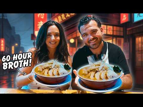 Trying INSANE Dipping Ramen Made by a Master Chef | Sal Tries Food
