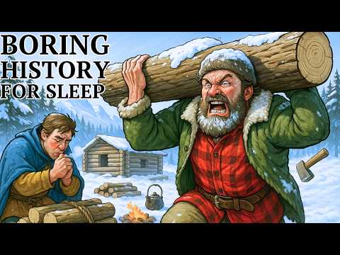 How Mountain Men Built Cabins to Survive Deadly Winters in the Wilderness | Relaxing History