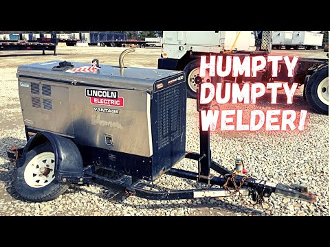 This welder Fell from a CRANE? Can it be Saved (AUCTION BUY)