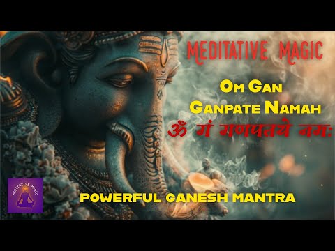 Om Gan Ganpate Namah I  Remove All Obstacles I Positive Vibes I   #ganeshmantra  #mantra  #ganesh