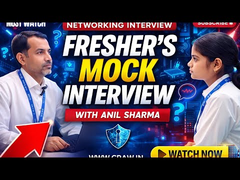 Cyber Security Freshers Mock Interview | Networking Interview Questions & Answers | Mock Interview
