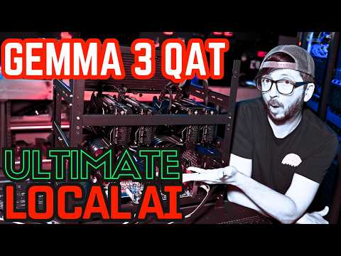 Gemma 3 QAT Insane Speed Boost vs FP16?! Google AI's KILLER 27b