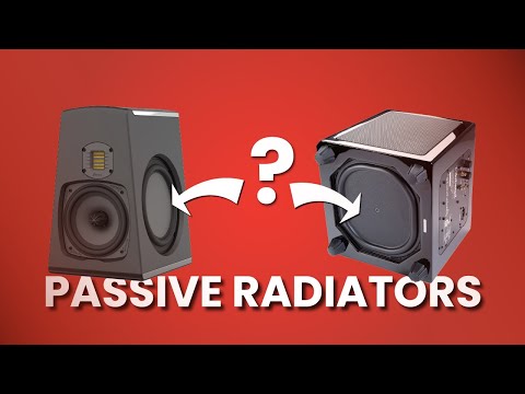 PASSIVE RADIATORS EXPLAINED!! | eCoustically Speaking