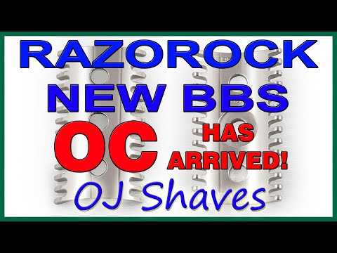 Razorock BBS *NEW* OC | Open Comb Design | Unboxing and Design Comparison