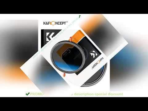 K&F Concept Nano-C Variable ND2-32&CPL 2In 1 Filter (1-5 Stops) 49mm 52mm 58mm 67mm 72mm 77mm 82mm N