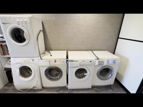 Spin race my five washing machines