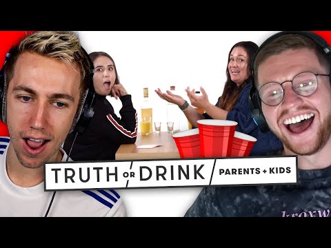 SIDEMEN REACT TO TRUTH OR DRINK WITH PARENTS