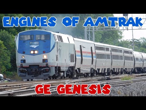 Engines of Amtrak - GE Genesis