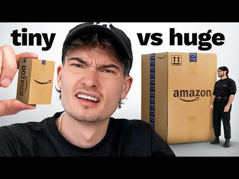 We Tested Big VS Small Amazon Products!