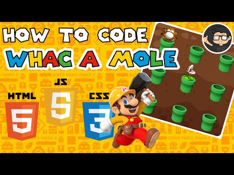 Whack a Mole Game in Javascript HTML CSS